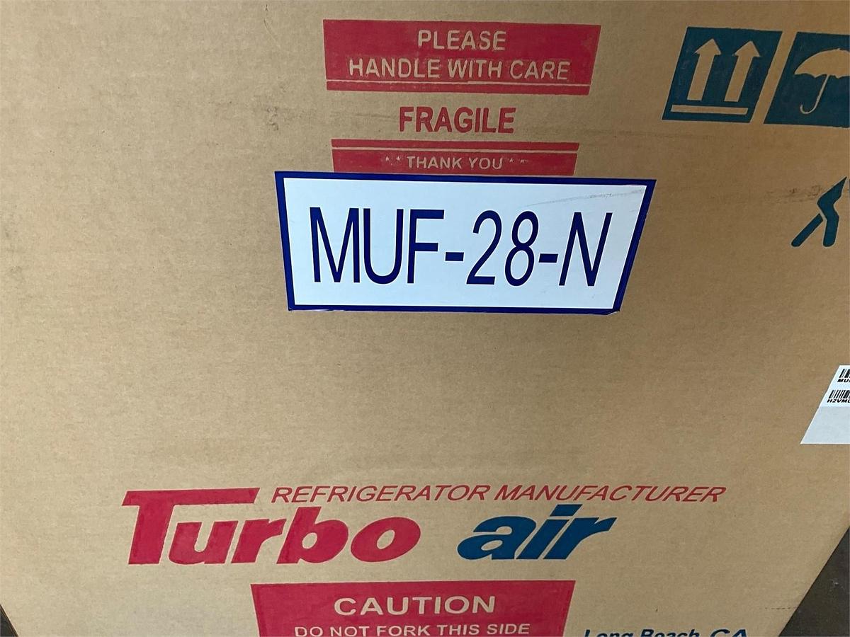 Used Brand new Turbo Air 27” undercounter freezer on casters