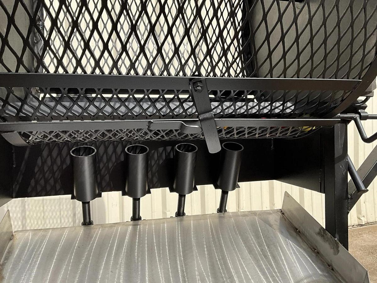 Used McBroom's Arizona Chile pepper Roaster Medium 24"x24" barrel Propane Motorized - BRAND NEW CLEARANCE ITEM