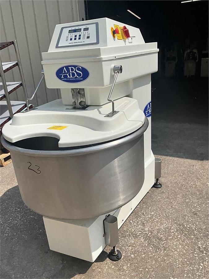 Used ABS American Baking Systems 200qt spiral mixer