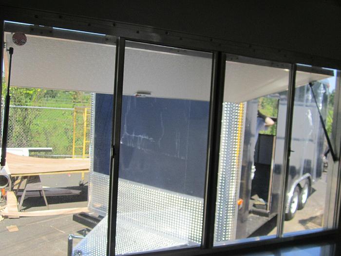 New Concession Trailer Serving Window, 40 " X 74" - FREE SHIPPING
