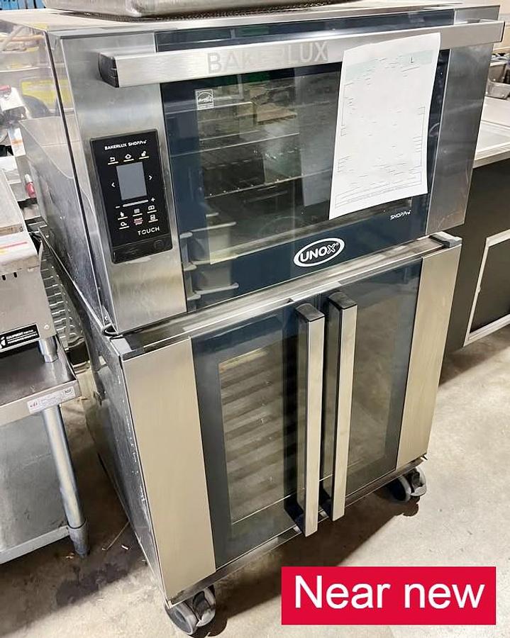 Used UNOX - Convection Ovens with Proofers - Restaurant Equipment - 2 available - warranty