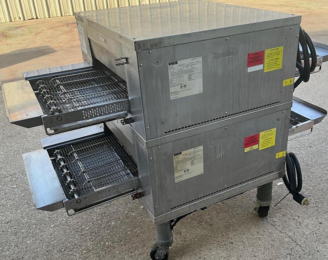 Used  CTX double stack conveyor oven