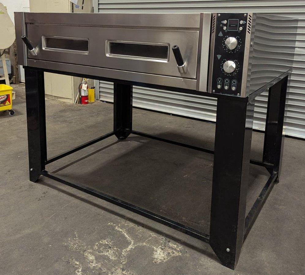 Used Fornitalia Single Chamber Electric Pizza Oven With Stand