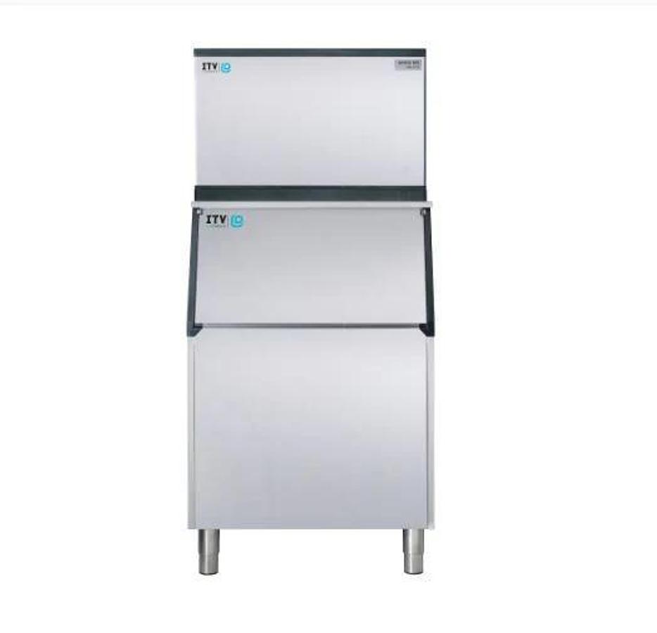 Used ITV SPIKA MS 500 461lb Modular Ice Machine with ITV 500LB Ice Bin-warranty -DEMO MODEL