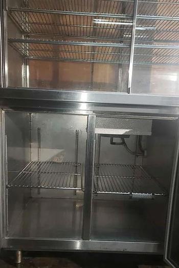 Used Quest S.S Refrigerator Unit Model OFDPT