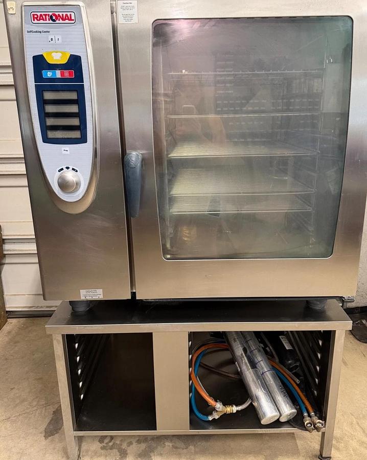 Used Rational SCC 102 Electric Oven W/Stand 208V