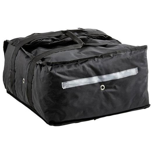 Insulated Pizza Delivery Bag, Soft-Sided Heavy-Duty Nylon, 16" x 16" x 8" - Holds Up To (3) 12" or 14" Pizza Boxes
