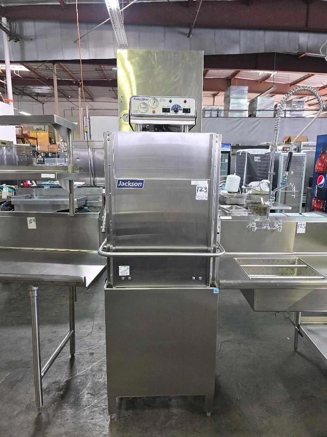 Used Jackson Tempstar Ventless High Temp Pass Through Dishwasher - 