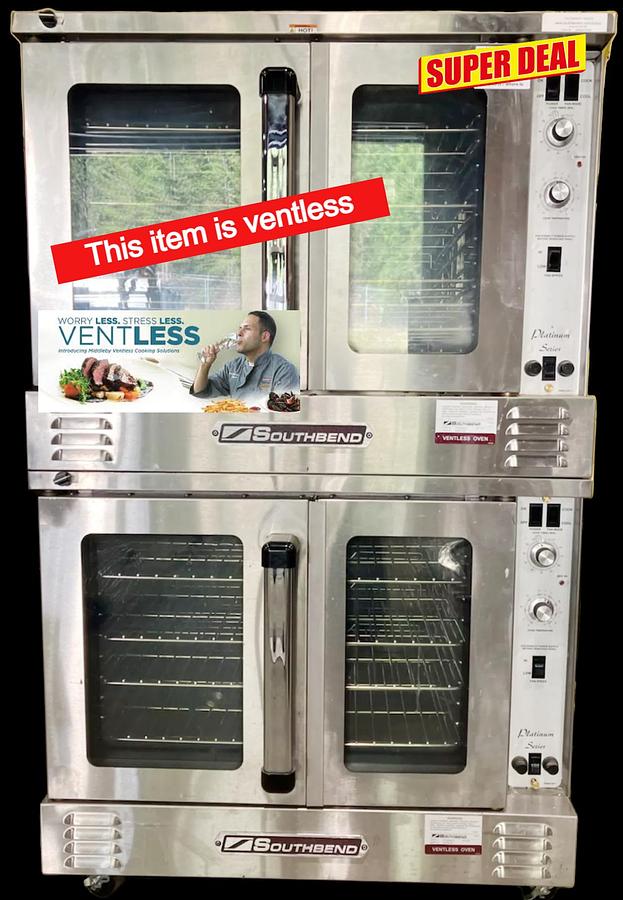 Used Southbend Platinum Series Electric VENTLESS Ovens - Purchased New in 2024
