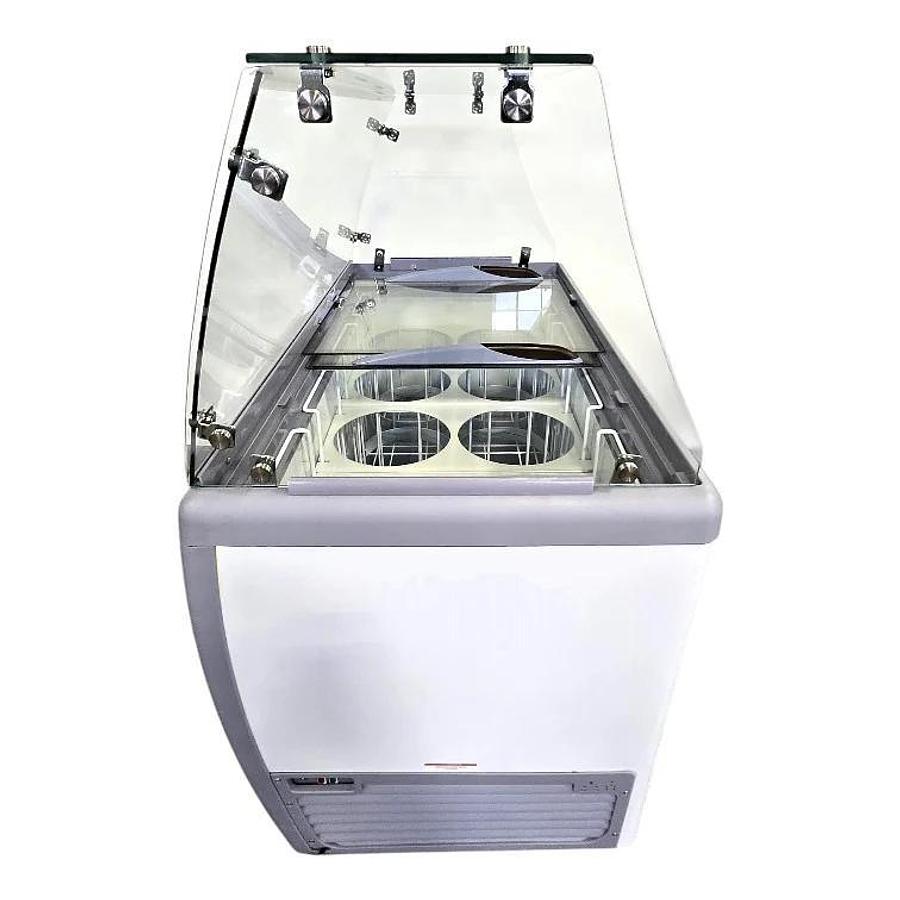 Used Omcan 44588 Ice Cream Freezer with Guard - 49" Flat top -WARRANTY