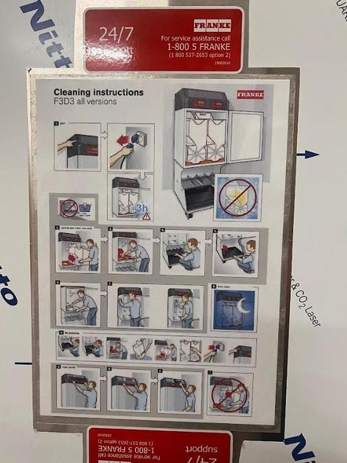 Franke Frozen Fry Dispenser F3D3P GM US 120v/60Hz