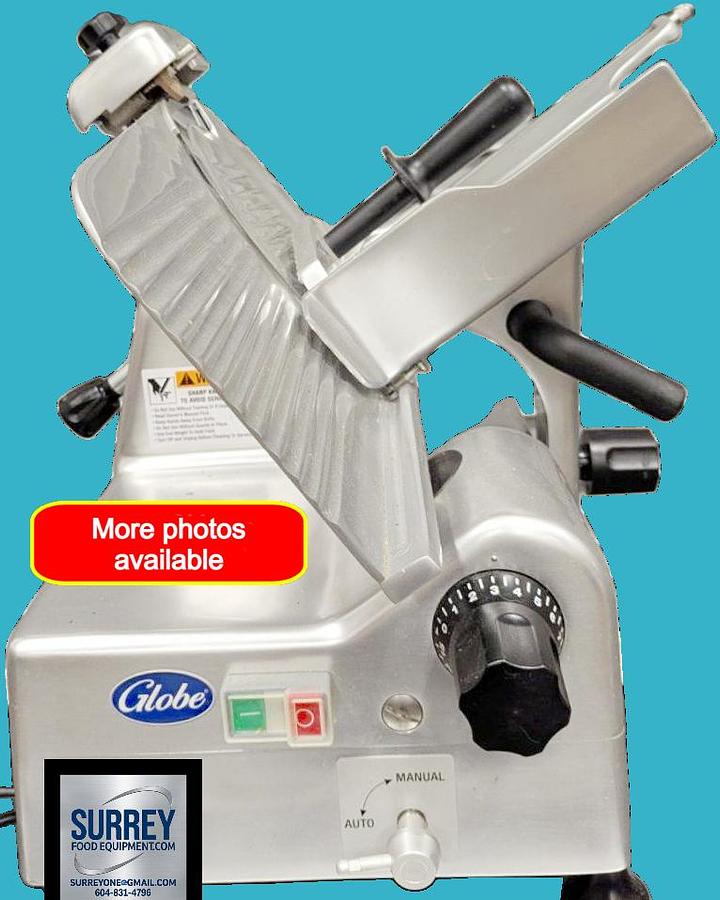 Used Globe G12A 12" Automatic Gravity Feed Meat Slicer w/Sharpener