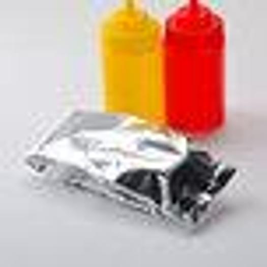 3 1/2" x 1 1/2" x 9" Unprinted Foil Hot Dog Bag - 1000 / Case
