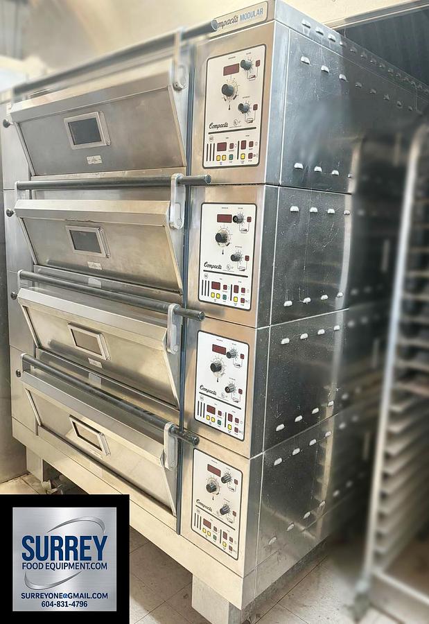 Used Tom Chandley Bakery Deck Ovens - electric