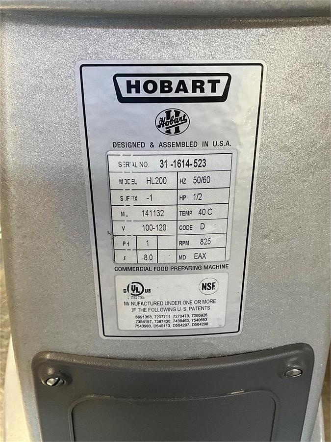 Used  Hobart 20qt Legacy with stand