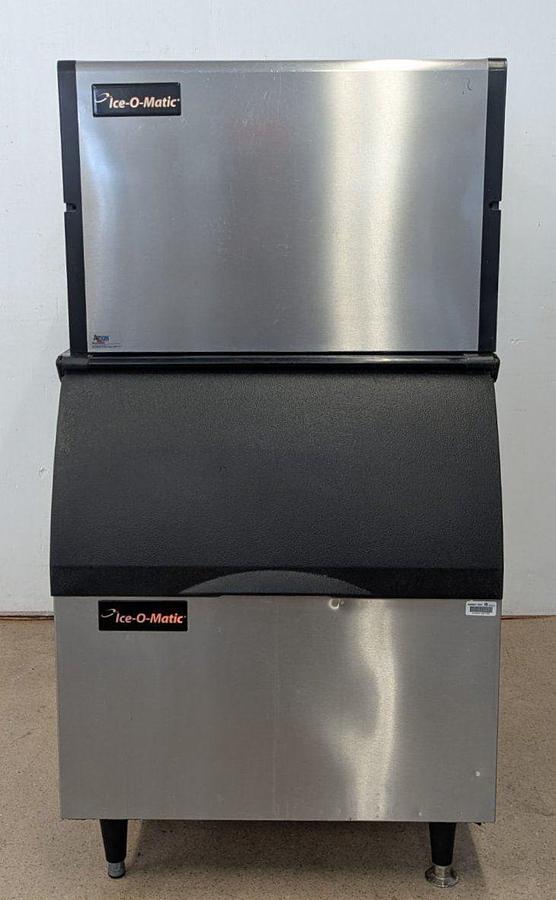 Used Ice-O-Matic ICE0500HT4 30" Half Cube Ice Machine, Air Cooled W/Ice Bin