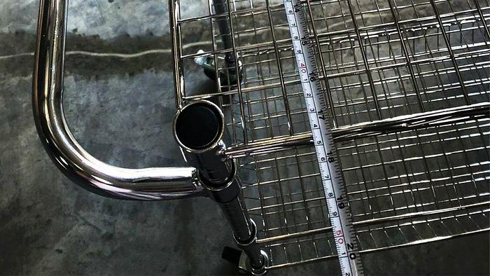 3 Tiers Wire Heavy Duty Utility Cart