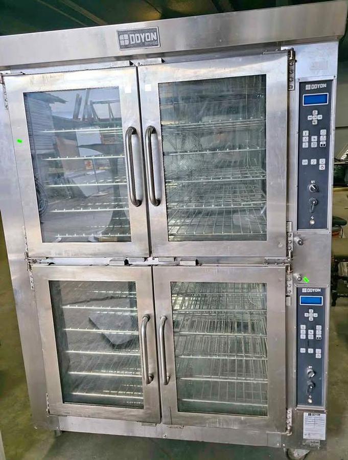 Used DOYON MODEL JA20 DOUBLE CONVECTION OVEN - PRODUCTION UNIT