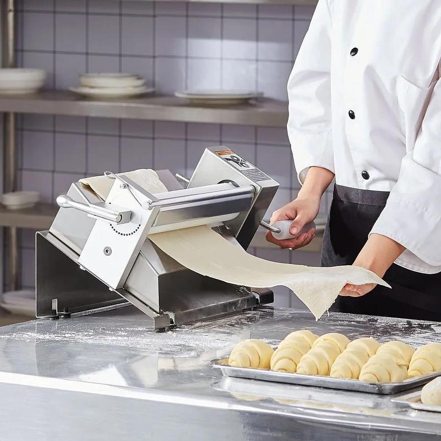 Used Manual Dough Sheeter Machine, Puff Pastry Sheeter and Fondant Roller