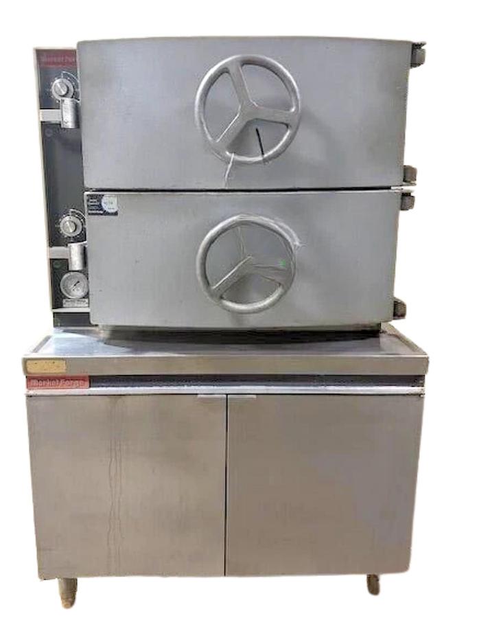 Used Market Forge Model: A-1 Cooker Double Stack Self Contained Electric Steamer