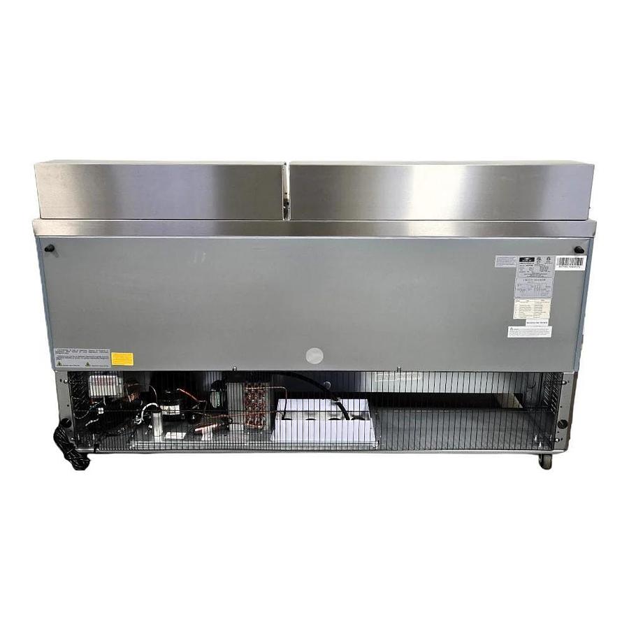 Used Arctic Air AST72RZ Refrigerated Mega Top Prep Table - 3 Door