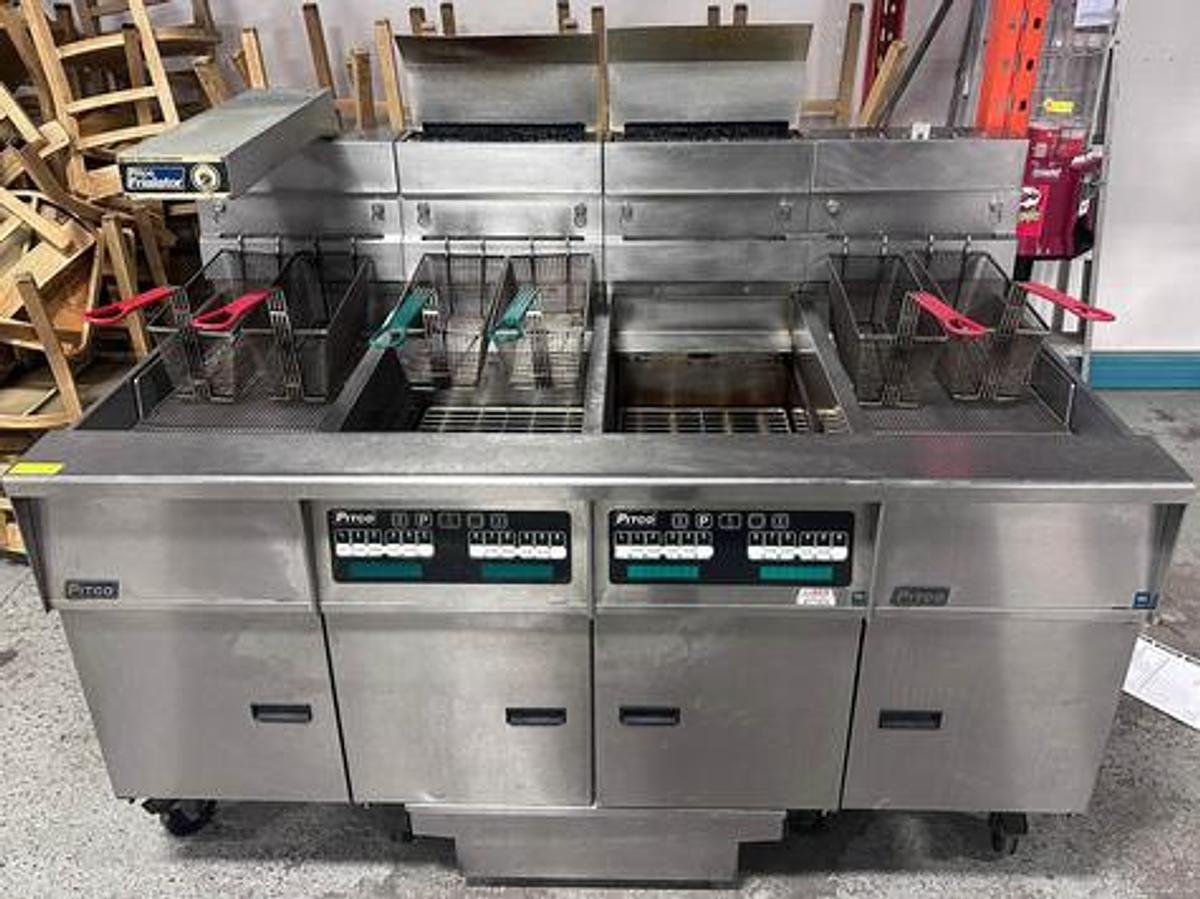Used PITCO SSH55 Natural Gas Frialator Deep Fryer