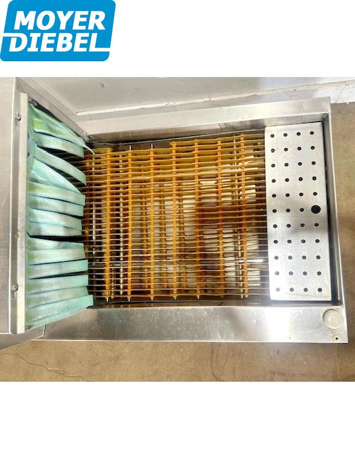 Used Moyer Diebel SW600R 72" Right-Left Low Temp Pass Through Automatic Glasswasher