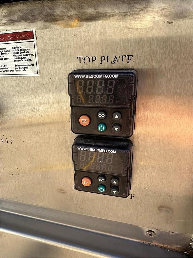 Used Be&sco Beta Max tortilla press and oven