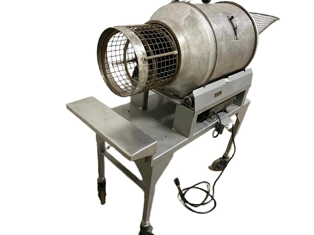 Used Otto Braun Donut / Cookie Sugar Tumbler with Infeed Chute - Model SMJR