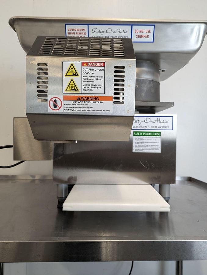 Used Patty-O-Matic PR12 Automatic Patty Forming Machine - LIKE NEW CONDITION -WARRANTY