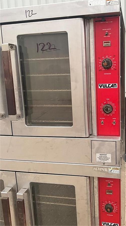 Used Vulcan electric double convection oven - 3 AVAILABLE