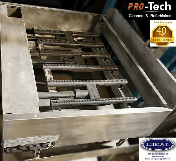 Used 36" flat top gas/propane grill