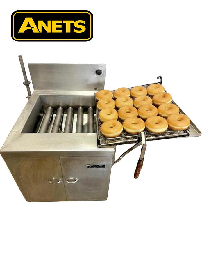 Used ANETS BFF24x24-B COMMERCIAL 24"x24" NATURAL GAS DONUT FRYER, 62500BTU/HR
