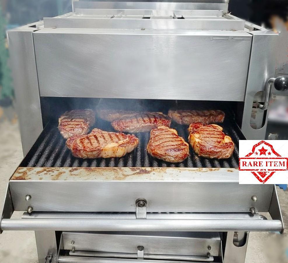 Used Garland M110XM Master Series Natural Gas Infrared Double Deck Stainless Broiler