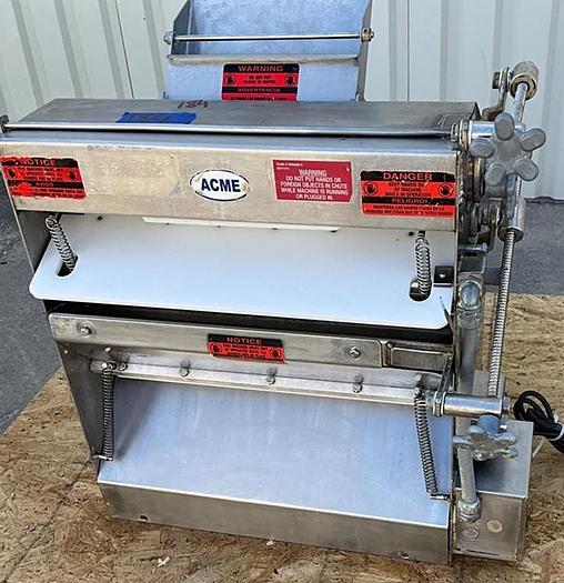 Refurbished Acme dough roller sheeter - 3 available 
