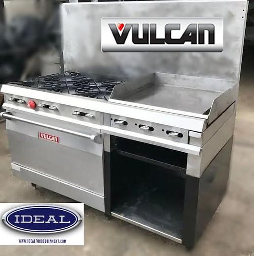 Used Vulcan Gas combo oven