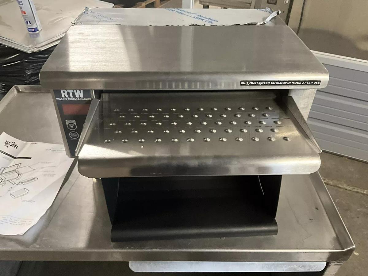 Used Star 9D-RTW14EA 14" Electric Rolling Tortilla Warmer Burrito Taco Quesadilla
