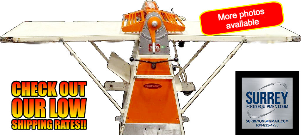 Used Fritsch Rollfix 3/630 Dough Sheeter - MADE IN GERMANY
