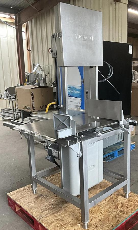 Used Hobart 6801 Vertical 142" Meat butcher Saw Band Saw Cutter