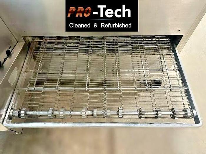 Refurbished LINCOLN IMPINGER 1450 & 1200, DOUBLE STACKED NAT GAS, 32"W CONVEYOR PIZZA OVEN