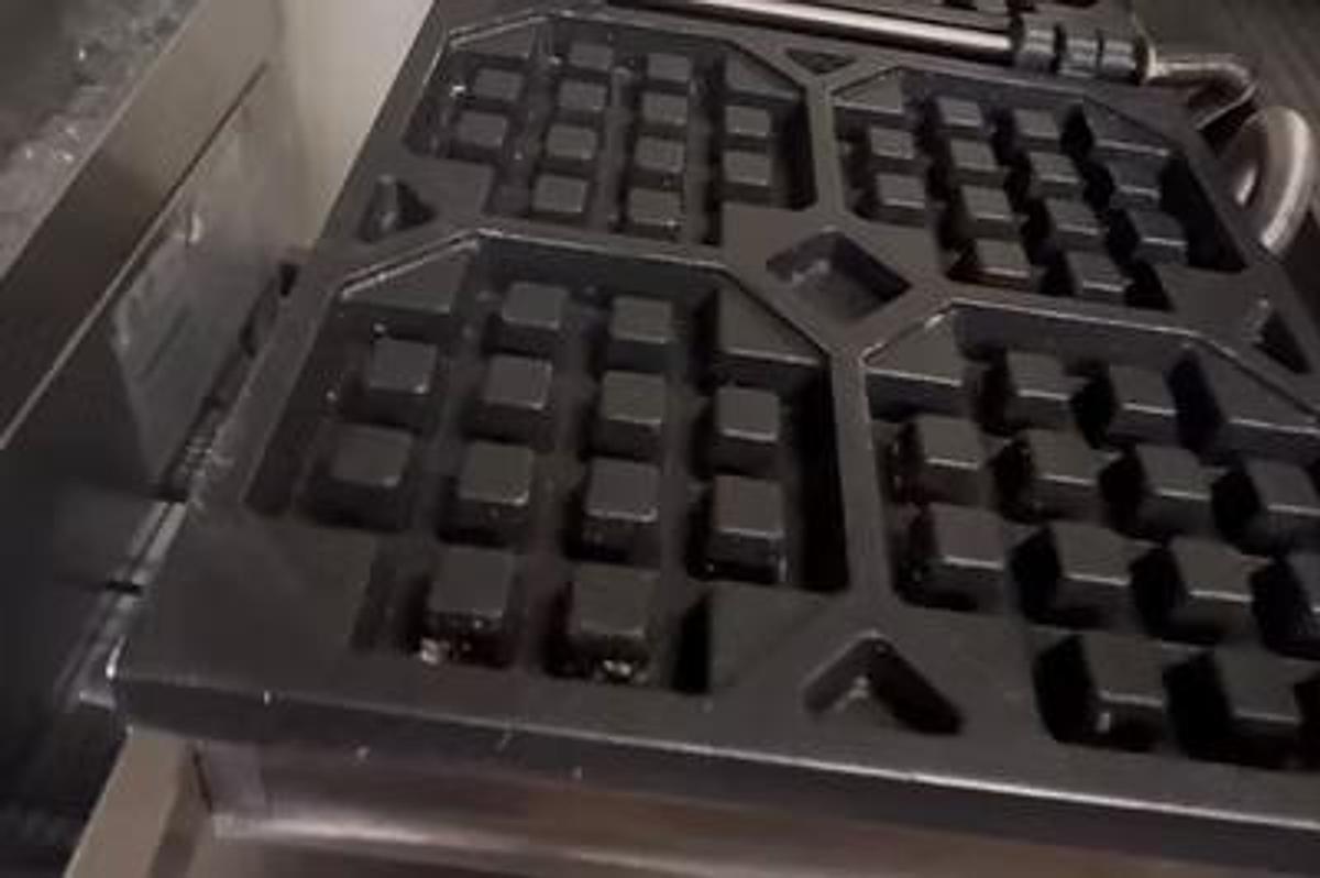 Used Commercial S.S Waffle Baker