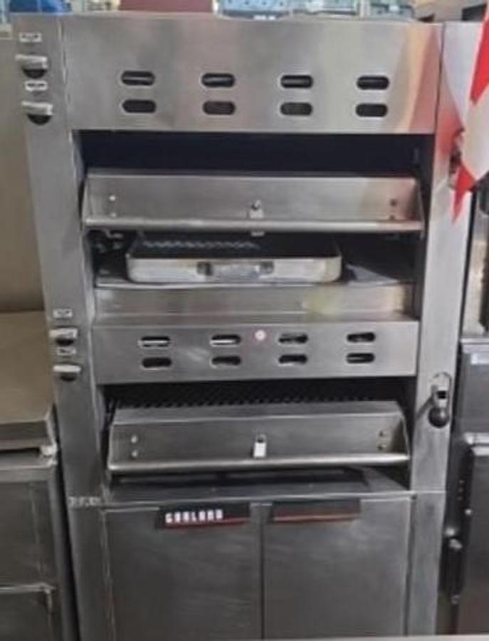 Used Garland double broiler