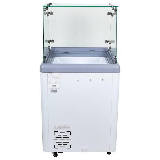 4 tube ice cream dipping cabinet