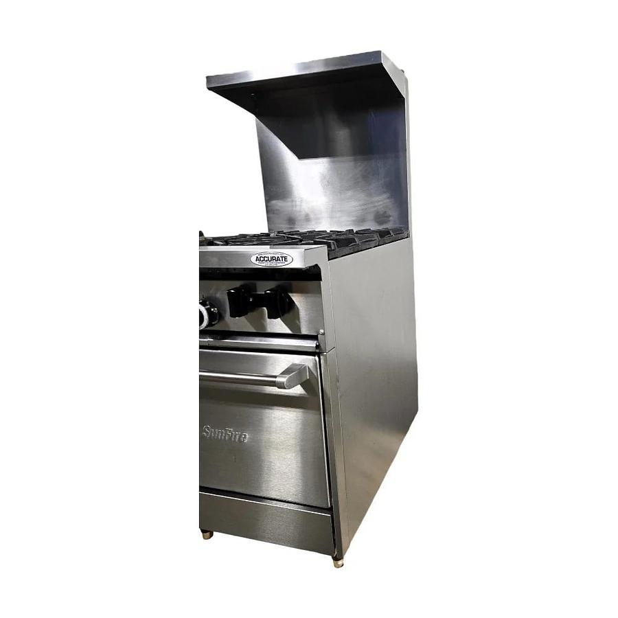 Used Garland X24-4L Range - 4 Burner - Natural Gas