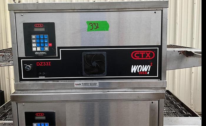 Used 2019 CTX conveyor oven Model DZ331