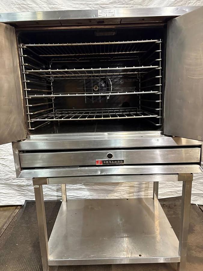 Used Garland Full Sized Electric Convection Oven with Stand