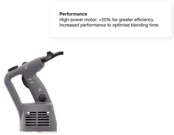 Robot Coupe - 14" Immersion Blender & 10" Whisk 50 Qt Capacity - MP350COMBI