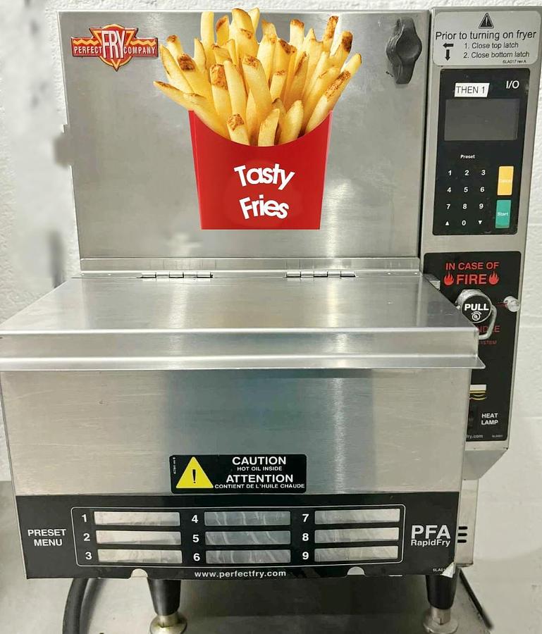 Refurbished Perfect Fry PFC570 Fully Automatic Ventless Deep Fryer - Counter Top Model