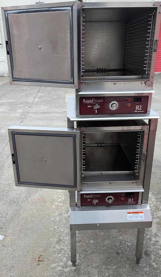Used Southbend RS-4E SteamMaster Rapid Steam Double Steamer