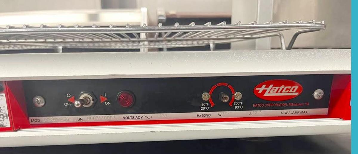 Used Hatco buffet warmer - GR2BW-36